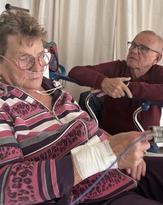 Mama haar opname met een dubbele longontsteking Mama haar opname met een dubbele longontsteking