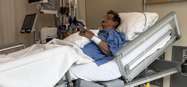 Een moment op de IC, mijn mama met een dubbele longontsteking Een moment op de IC, mijn mama met een dubbele longontsteking